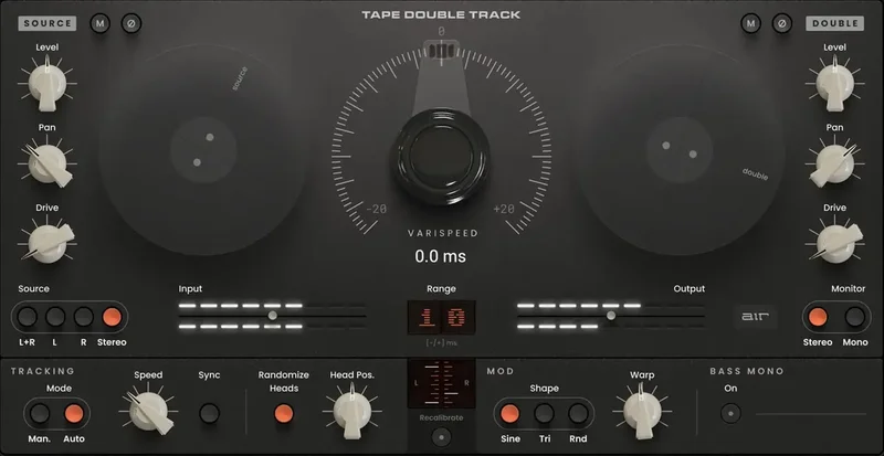 AIR Tape Double Track interface