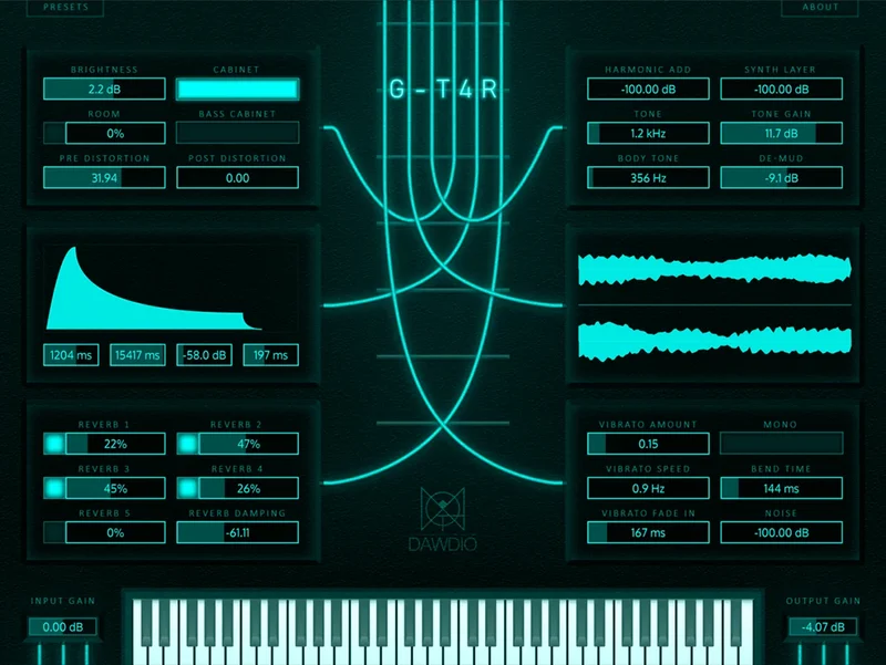 Black Octopus Sound G-T4R interface