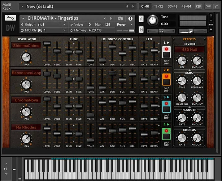 Loot Audio Chromatix interface