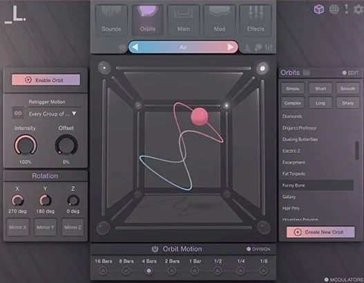 Lunacy CUBE Crossgrade from BEAM interface