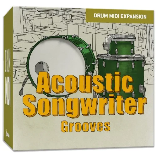 Toontrack Drum MIDI Acoustic Songwriter Grooves interface
