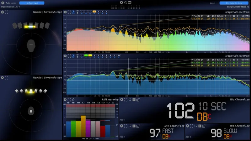 Flux MiRA Live interface