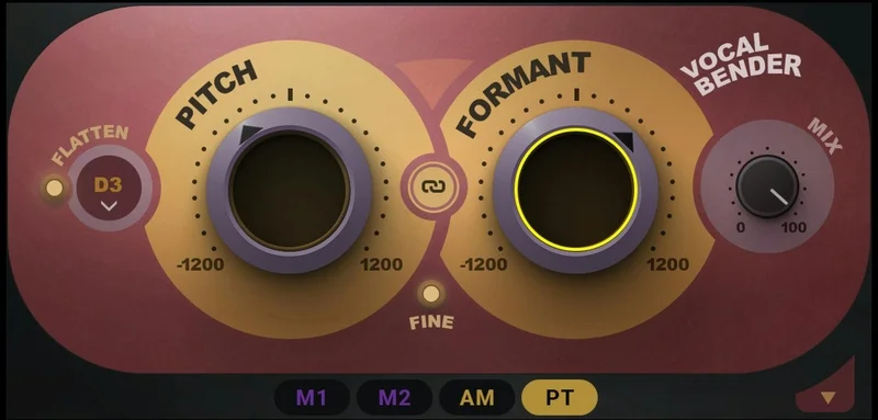 Waves Vocal Bender interface