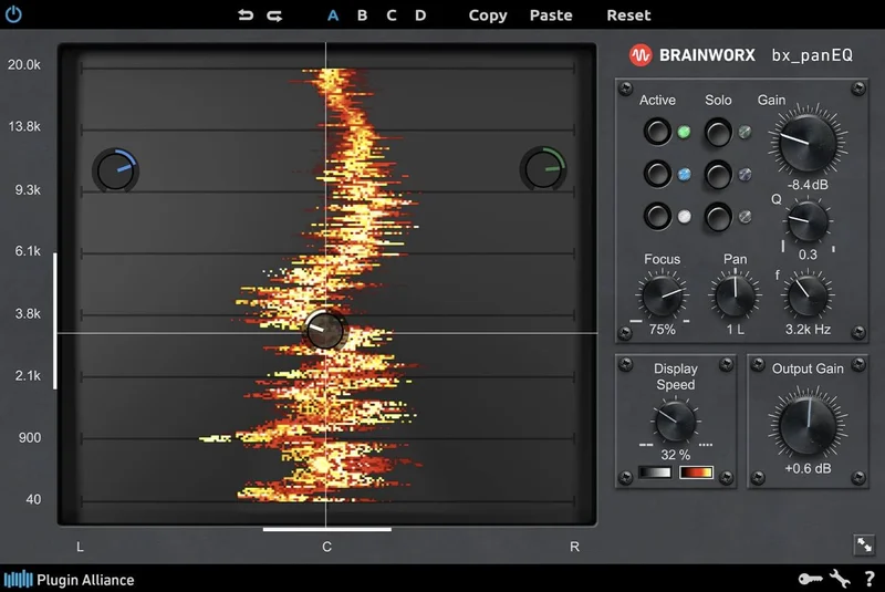 Brainworx bx_panEQ interface