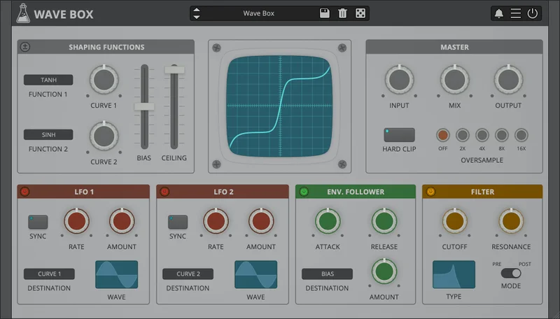 AudioThing Wave Box interface