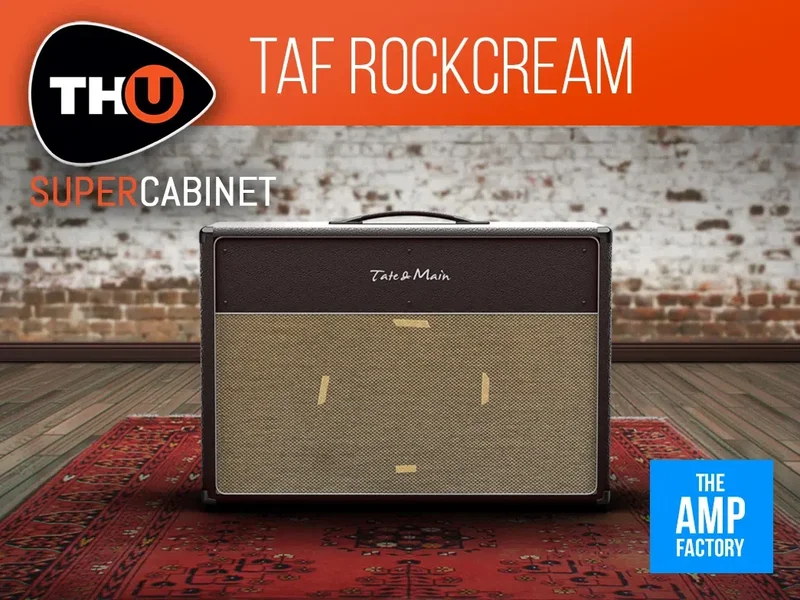 Overloud TAF RockCream - SuperCabinet IR Library interface
