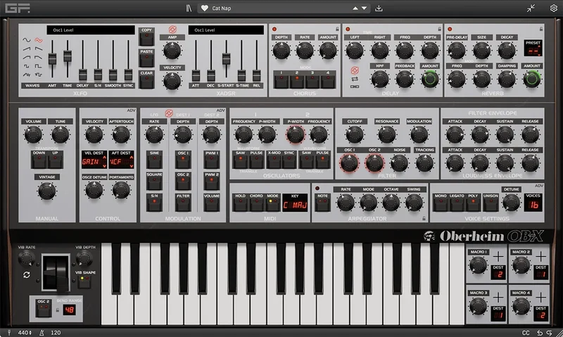 GForce Oberheim Bundle: OB-E + SEM interface