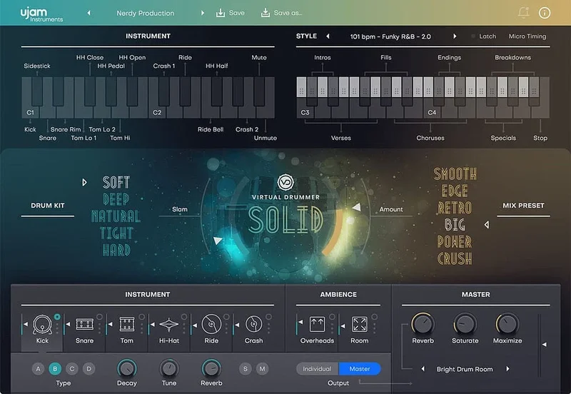 UJAM Crossgrade to SOLID 2 interface