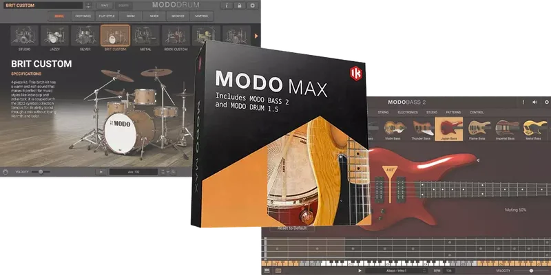 IK Multimedia MODO MAX Upgrade interface