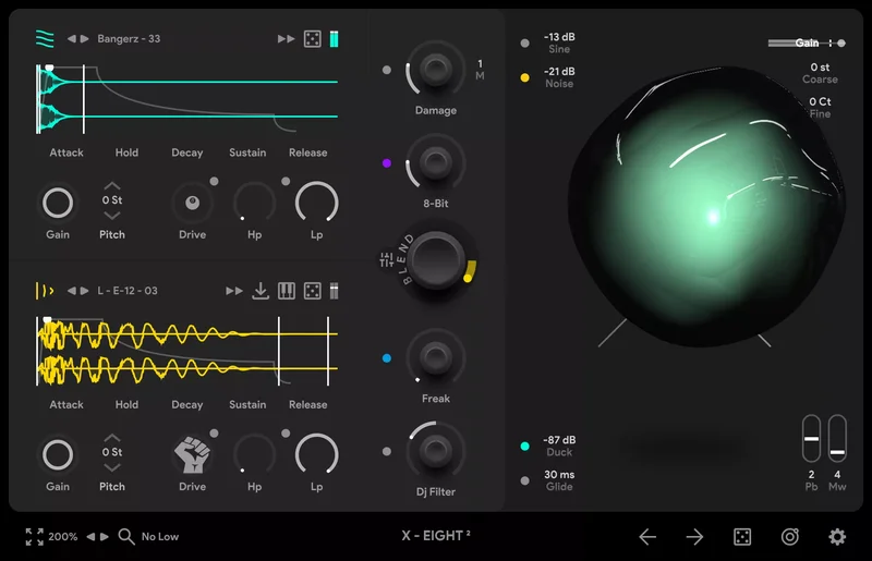 Thenatan Audio X-Eight 2 interface