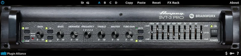 Ampeg SVT-3PRO interface