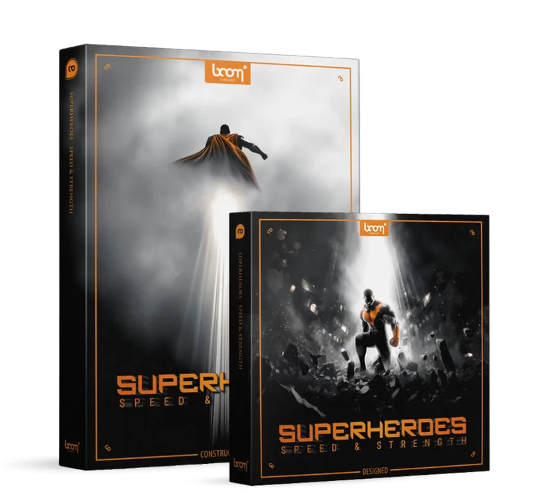 Boom Superheroes - Speed & Strength Bundle interface