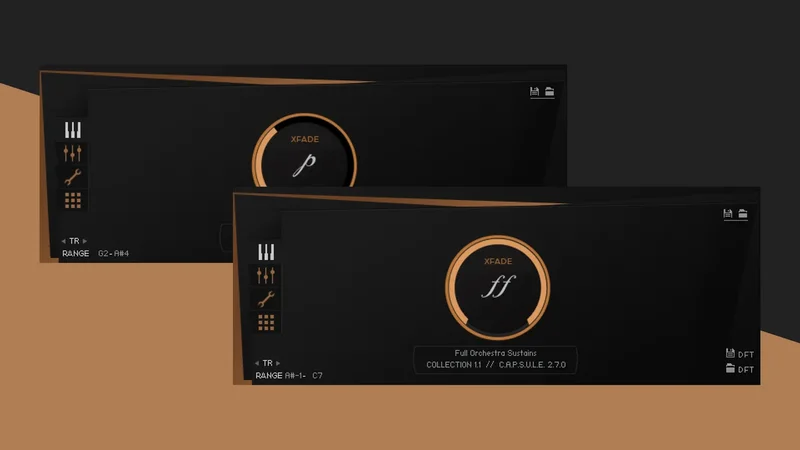 Native Instruments BERLIN ORCHESTRA INSPIRE 1 & 2 interface