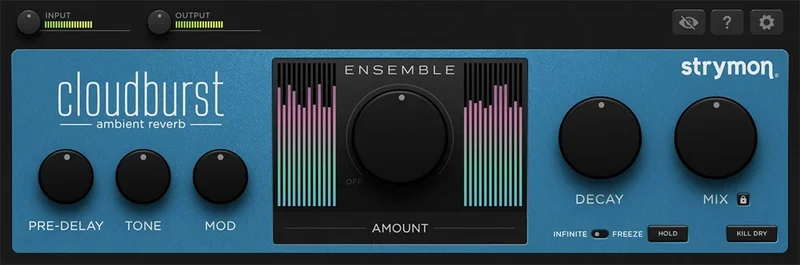 Strymon Cloudburst Plugin interface