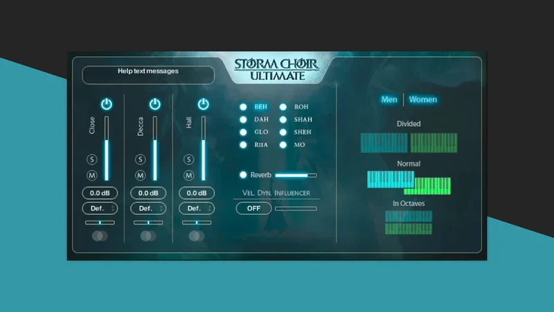 StormChoir Ultimate interface