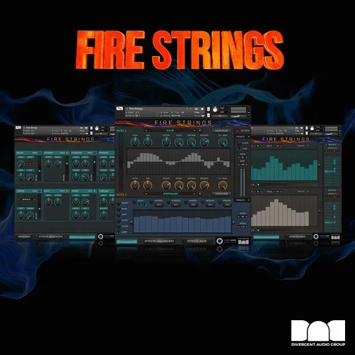 Divergent Audio Group Fire Strings interface