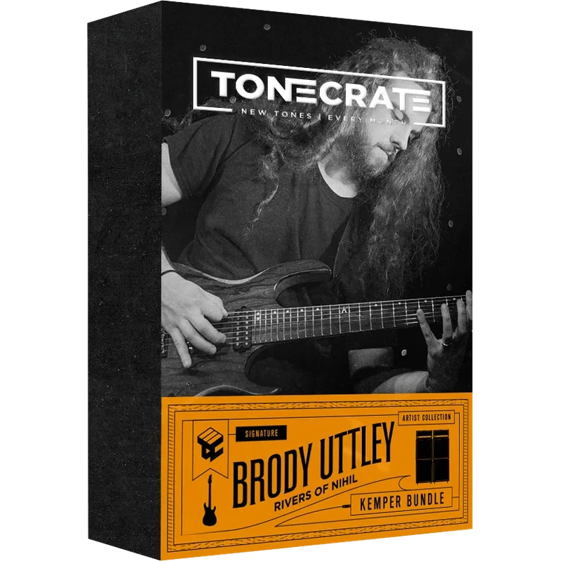 ToneCrate Brody Uttley Rivers or Nihil Signature Kemper Bundle interface
