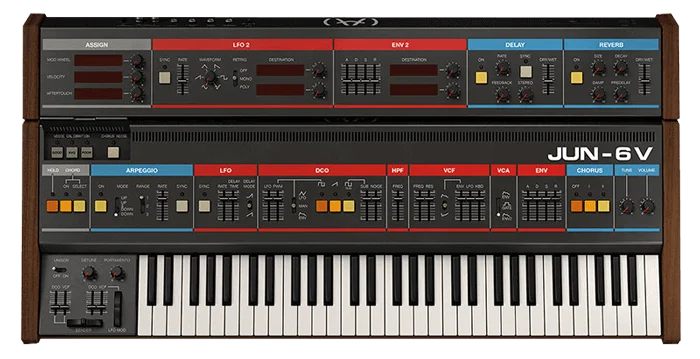 Arturia Jun-6 V interface
