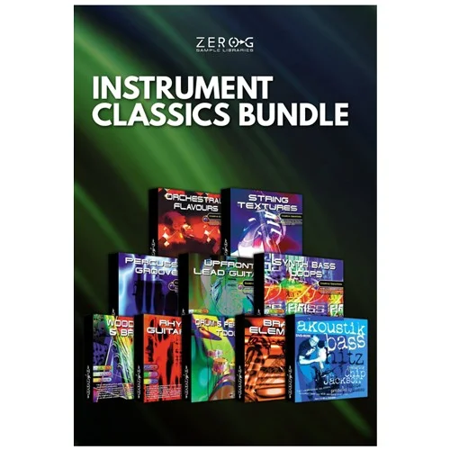 Zero-G Instrument Classics Bundle interface