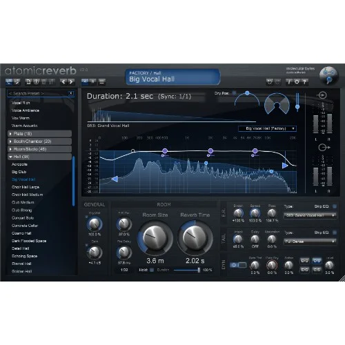 MolecularBytes AtomicReverb 2 interface