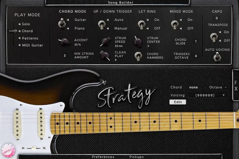 Acousticsamples Strategy interface