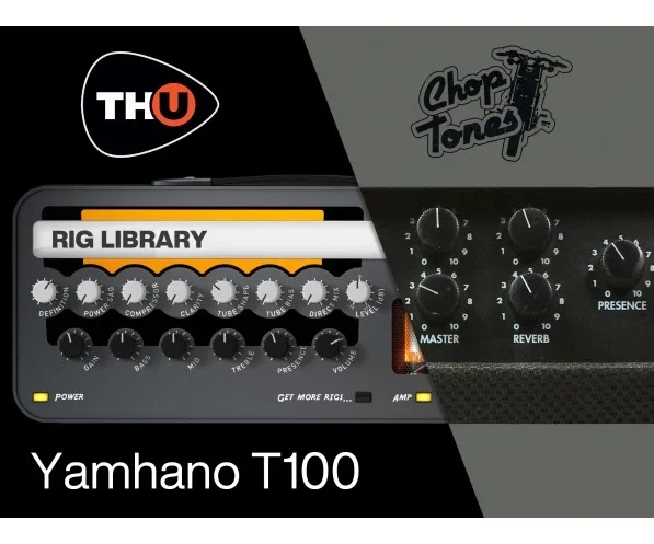 Overloud Choptones Yamhano T100 - TH-U Rig Library interface