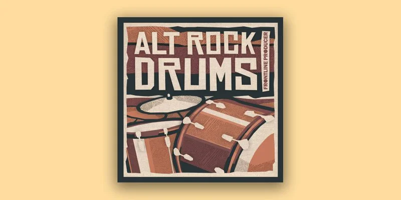 Frontline Producer Alt Rock Drums interface