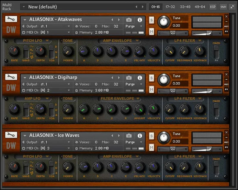 Loot Audio Aliasonix interface