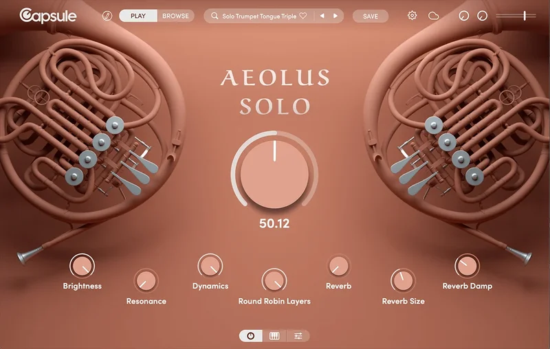 Capsule Aeolus Solo interface
