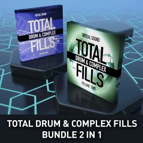 Reveal Sound 2-in-1 Total Drum & Complex Fills Bundle interface
