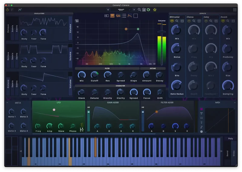 Stagecraft Software Cenere interface