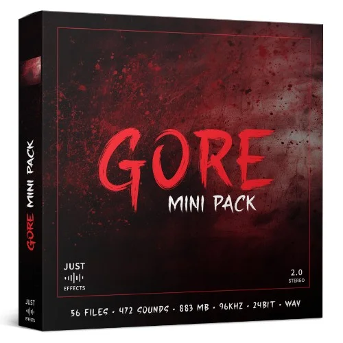 Just Sound Effects Gore Mini Pack interface