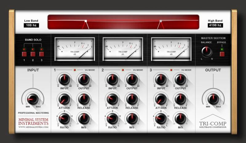 Minimal System Group Tri-Comp Multiband Compressor interface