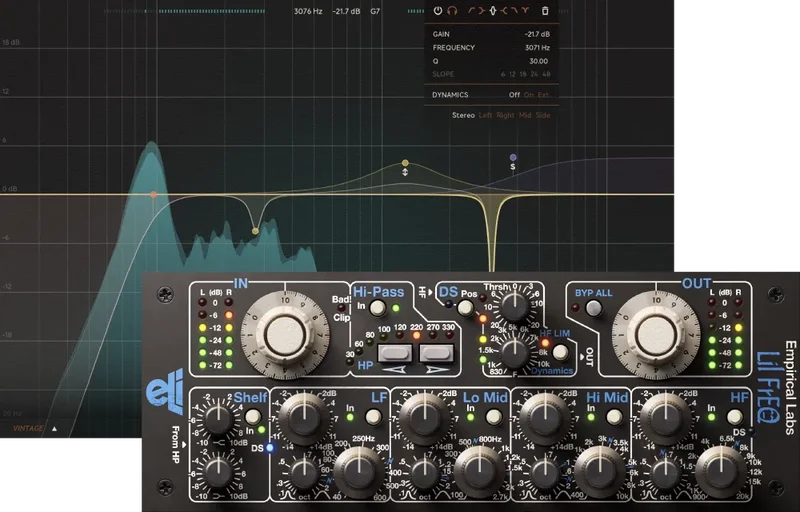 Softube Equalizers & Empirical Labs Lil FrEQ Bundle interface