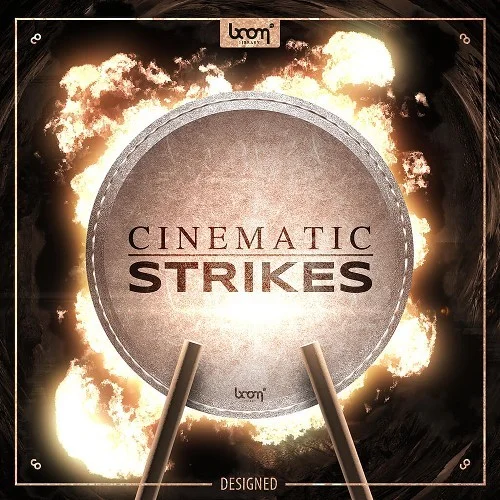 BOOM Library Cinematic Strikes - Designed interface