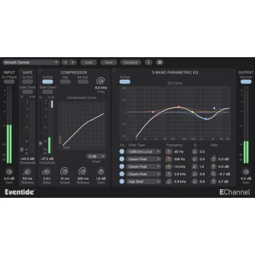 Eventide EChannel Strip interface