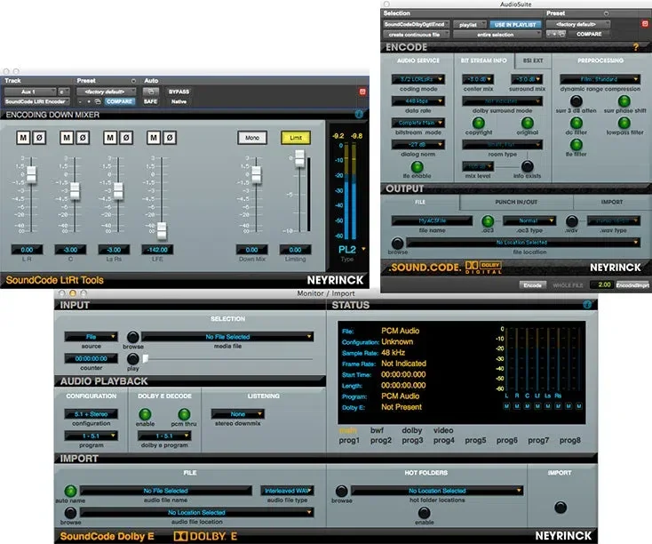 Neyrinck Broadcast Supreme Bundle Upgrade from SoundCode For Dolby Digital interface