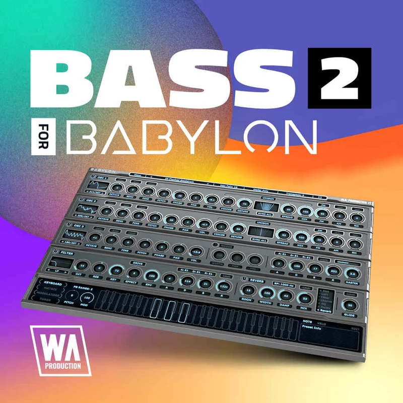 W. A. Production Bass 2 for Babylon interface