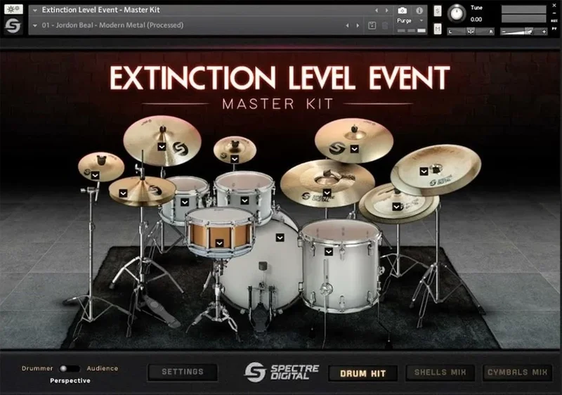 Spectre Digital Extinction Level Event Master Kit interface