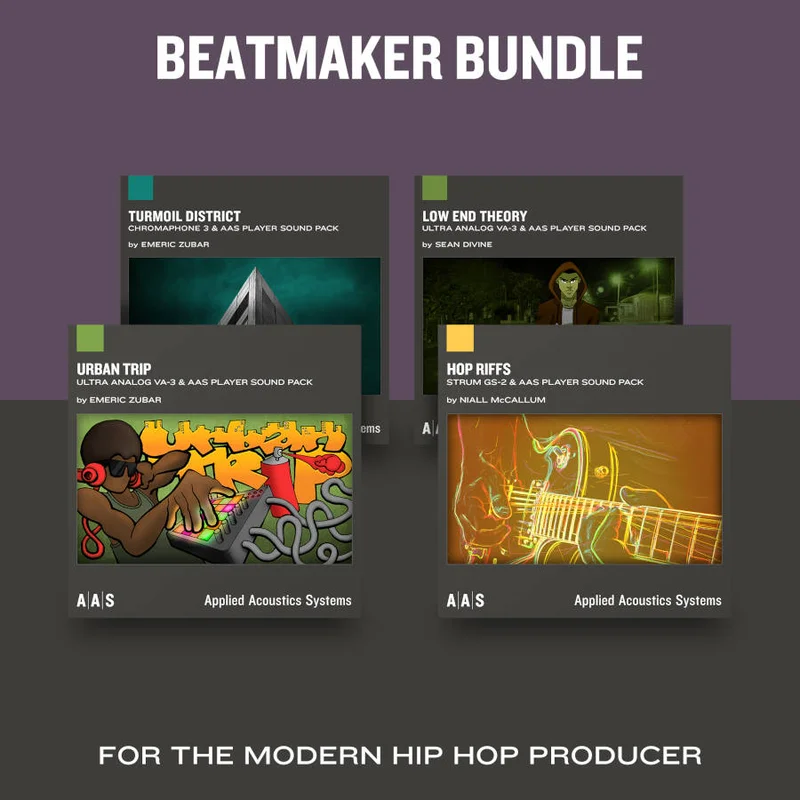 AAS Beatmaker Bundle - Sound Packs for Ultra Analog interface