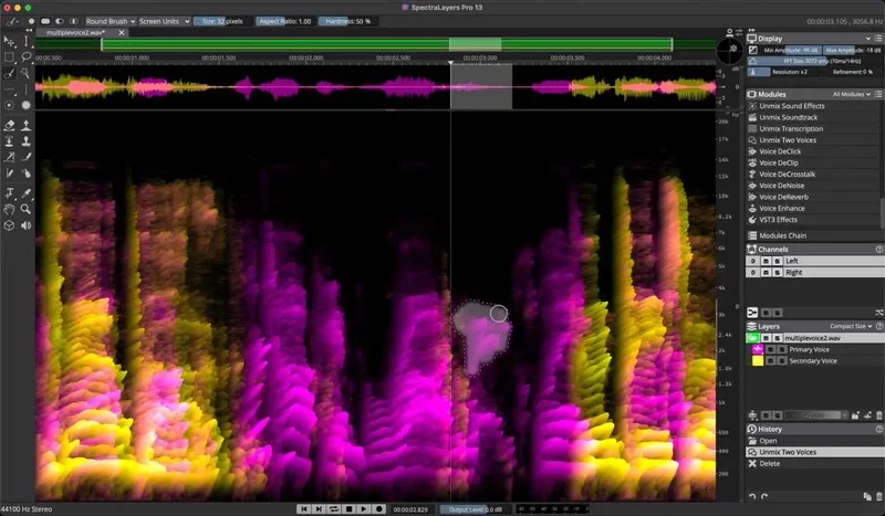 Steinberg SpectraLayers Pro 13 interface