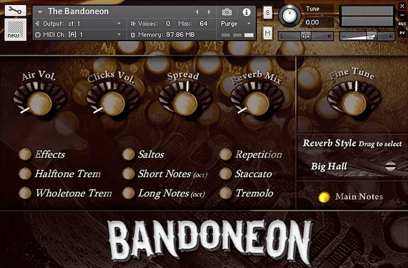 Guareschi The Bandoneon interface