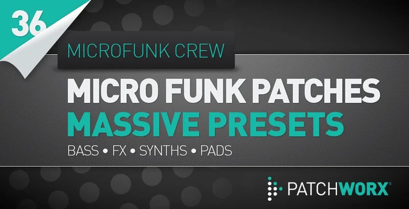 Loopmasters MicroFunk Crew Micro Funk Massive Presets interface