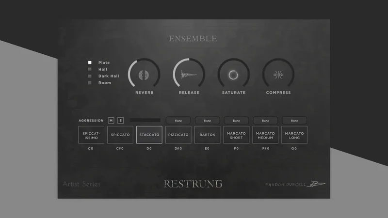 Restrung Volume 1 interface