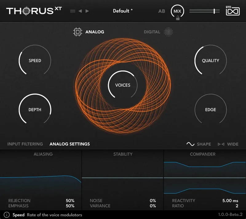 UVI Thorus XT interface
