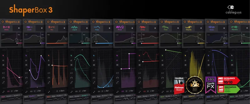 Cableguys ShaperBox 3 Bundle Upgrade from TimeShaper 3 interface