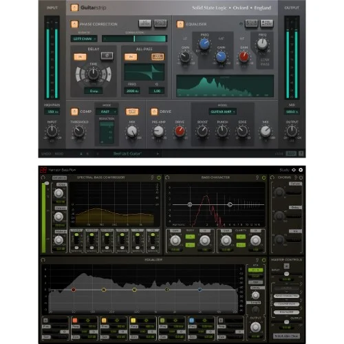 Solid State Logic SSL Guitar Strip & Harrison Bass Flow Bundle interface