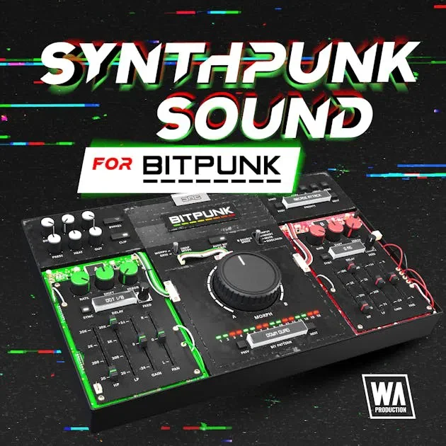 W. A. Production Synthpunk Sounds For Bitpunk interface