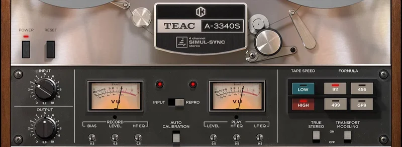 IK Multimedia T-RackS TEAC A-3340S interface