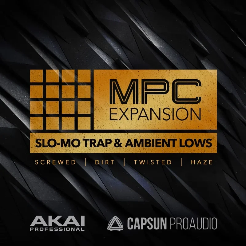 Akai Slo-Mo Trap & Ambient Lows MPC Expansion interface